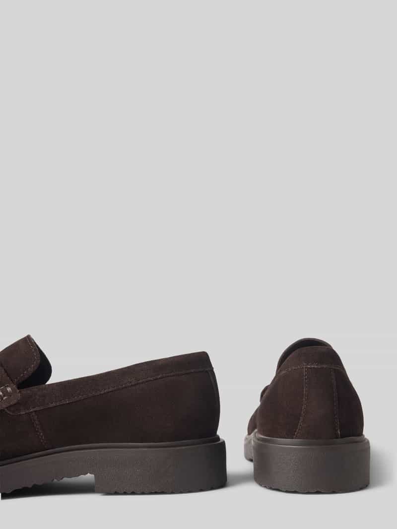 Geox Loafers van leer model 'MASSIMIANO'