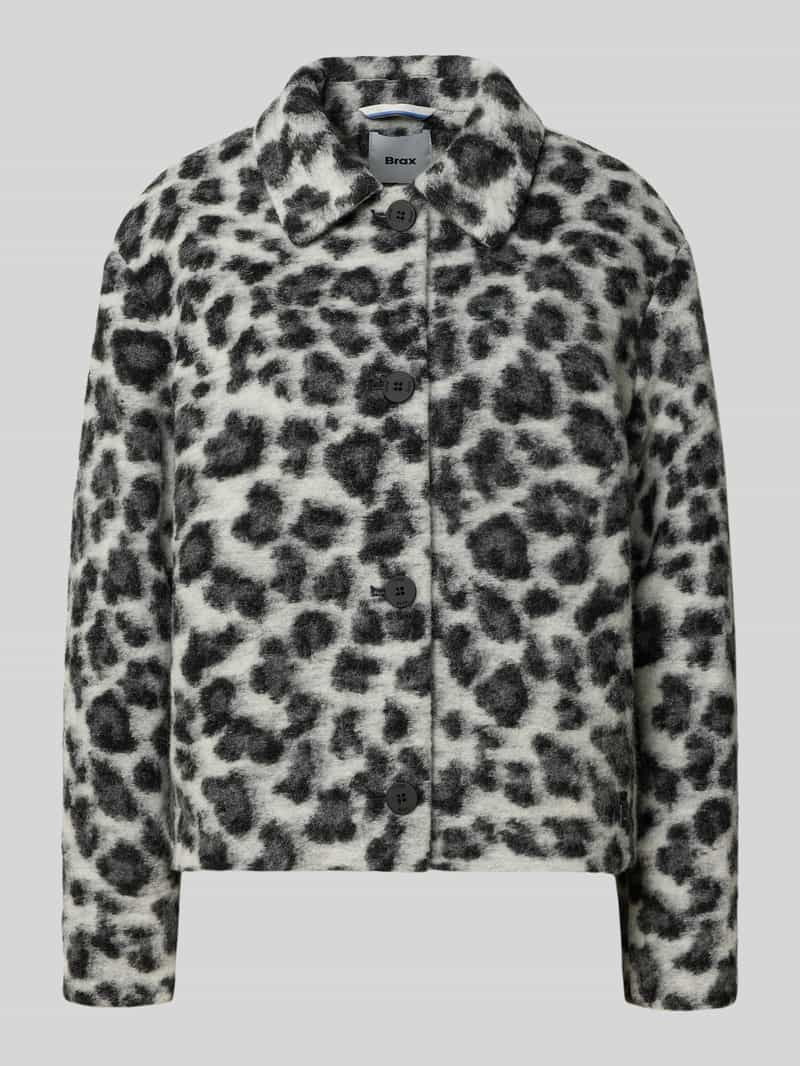 BRAX Regular fit jack van scheerwolmix model 'Linz'