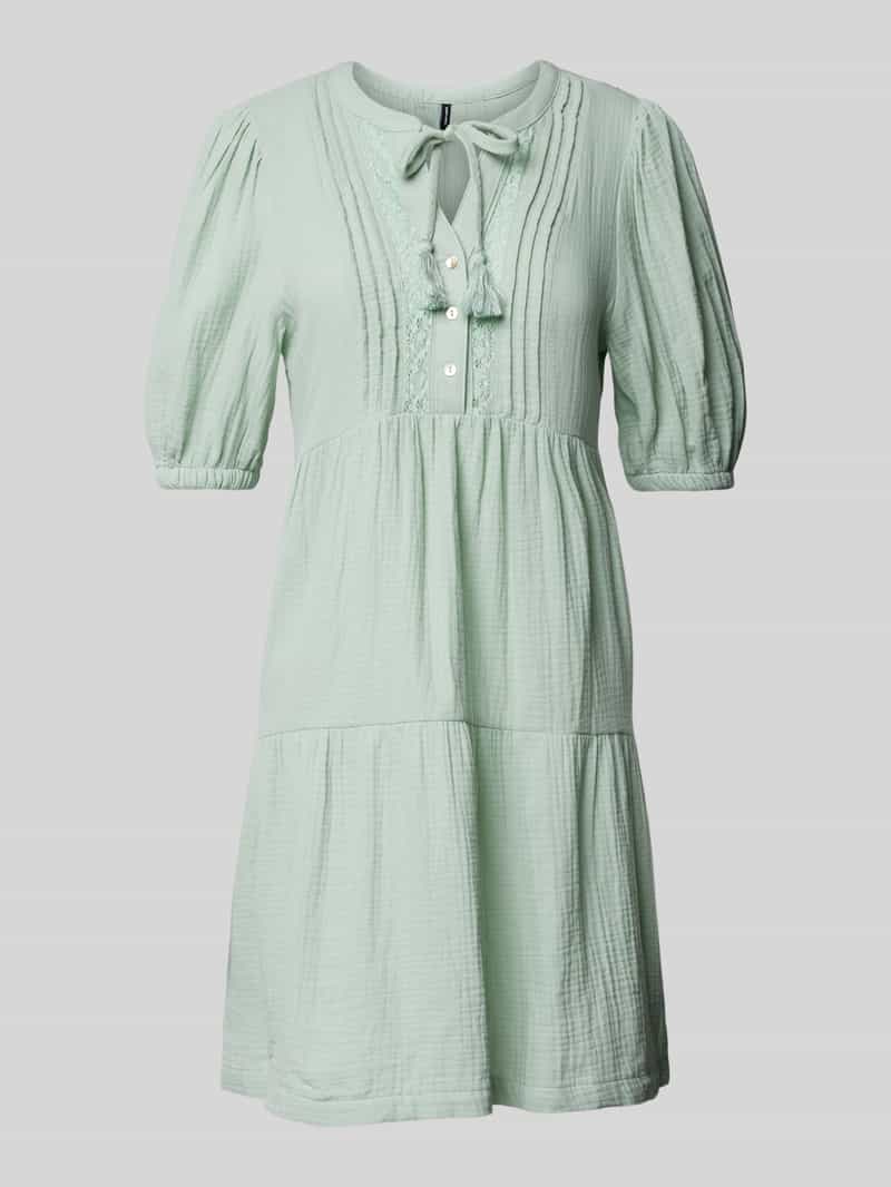 Vero Moda Mini-jurk met druppelvormige hals model 'NATALI'