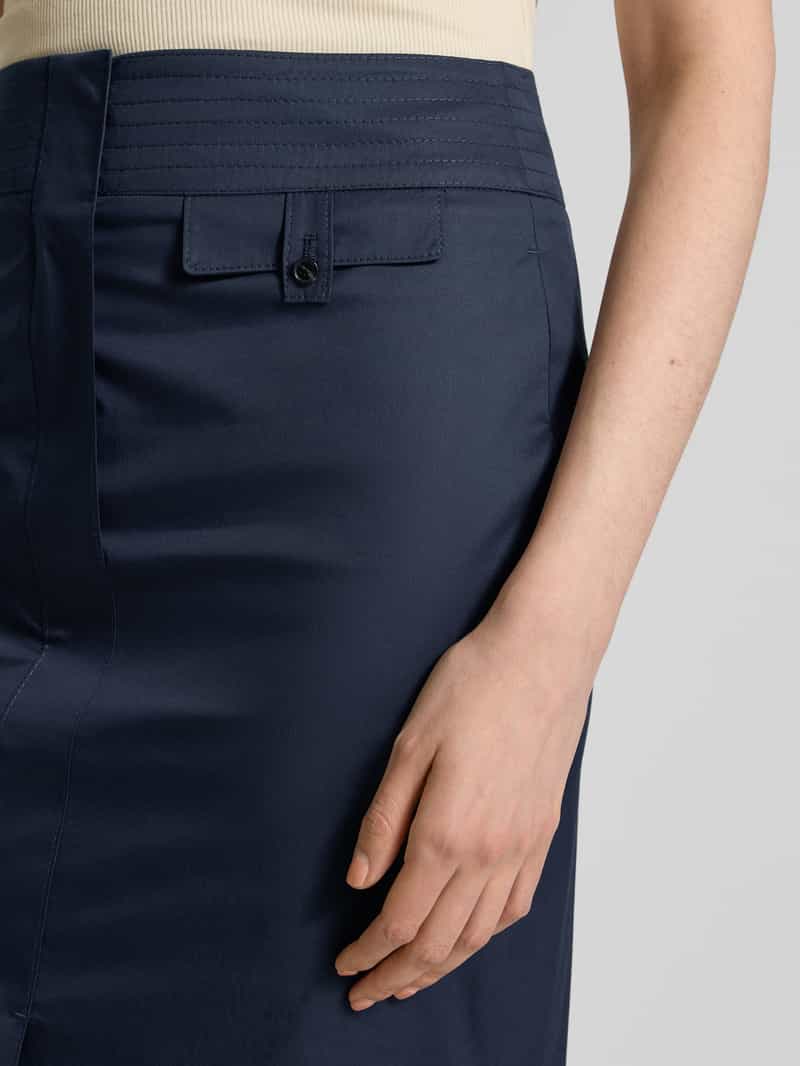 Boss Knielange rok met elastische band model 'Vansa'