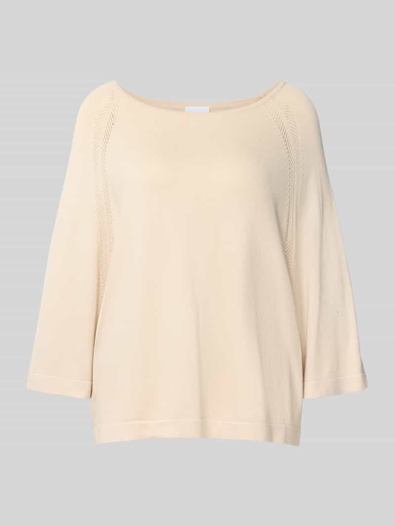 comma Gebreide pullover met ronde hals
