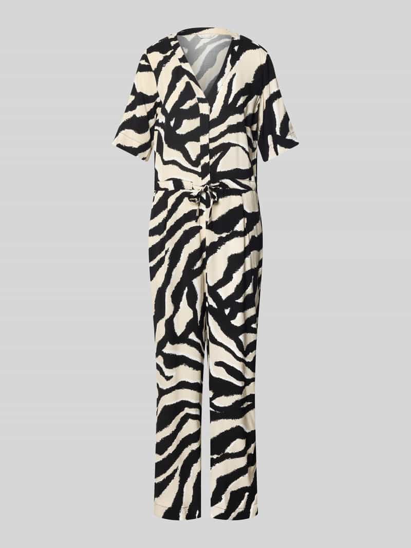 Tom Tailor Relaxed fit jumpsuit van pure viscose