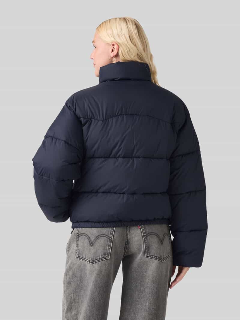 Levi's Gewatteerd jack met logodetail
