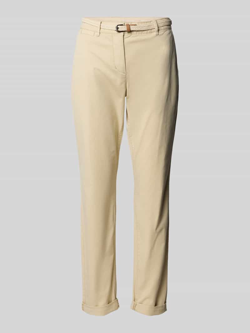 Tom Tailor Slim fit chino met riem
