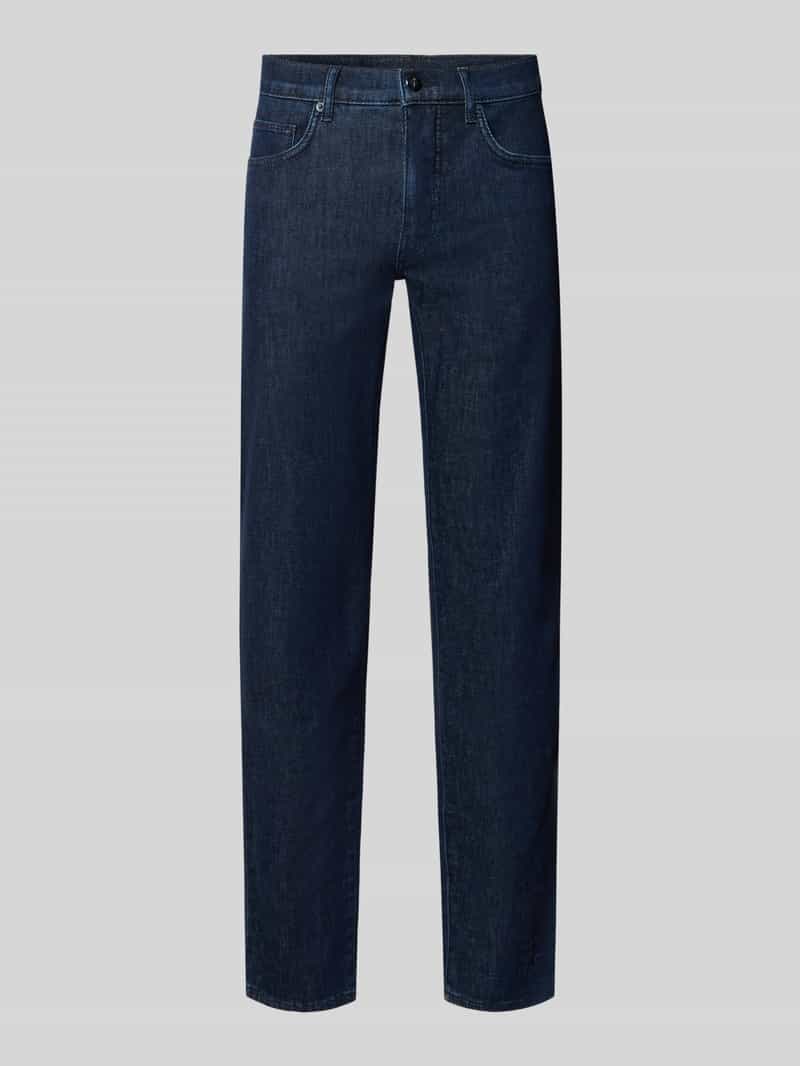 Regular fit jeans van mix van katoen en kasjmier model 'Cadiz'