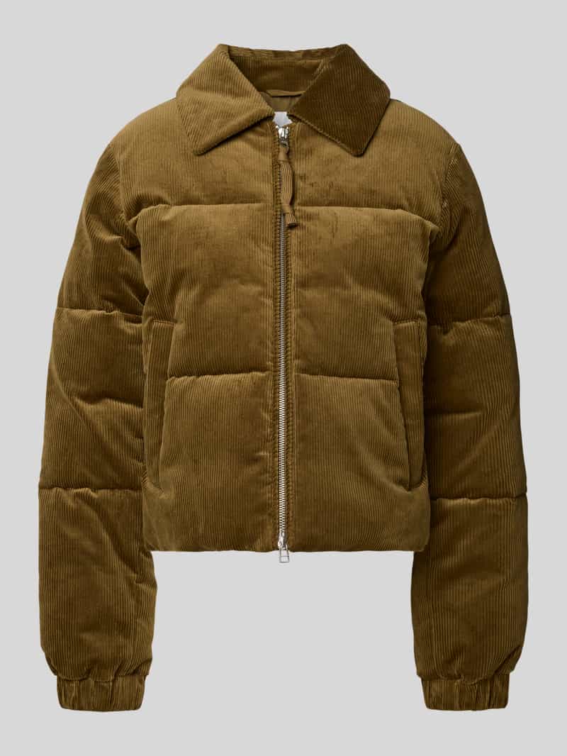 Marc O'Polo DENIM Boxy fit gewatteerd jack van katoenen corduroy
