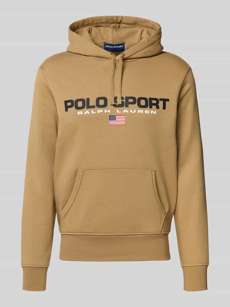Polo Ralph Lauren Hoodie met labelprint en capuchon