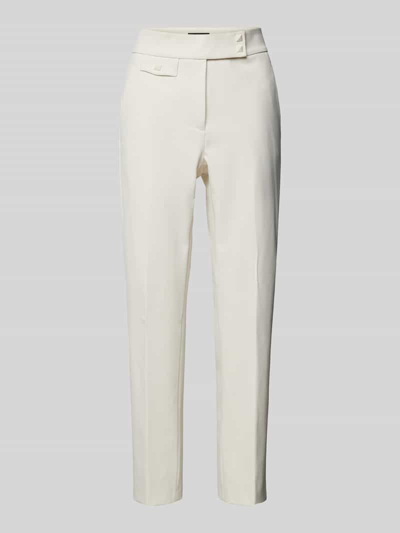 CAMBIO Slim fit stoffen broek in verkorte pasvorm model 'SCARLET'