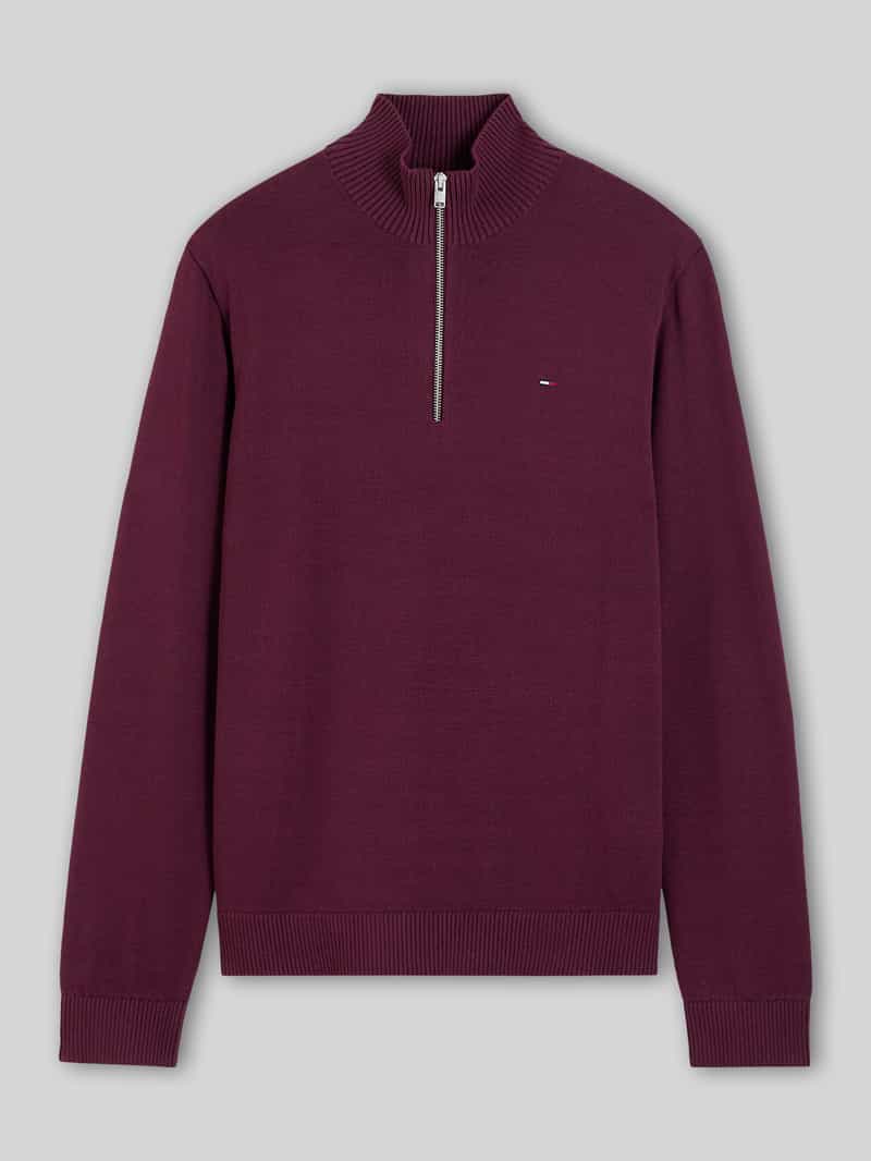 Slim fit schipperstrui van puur katoen