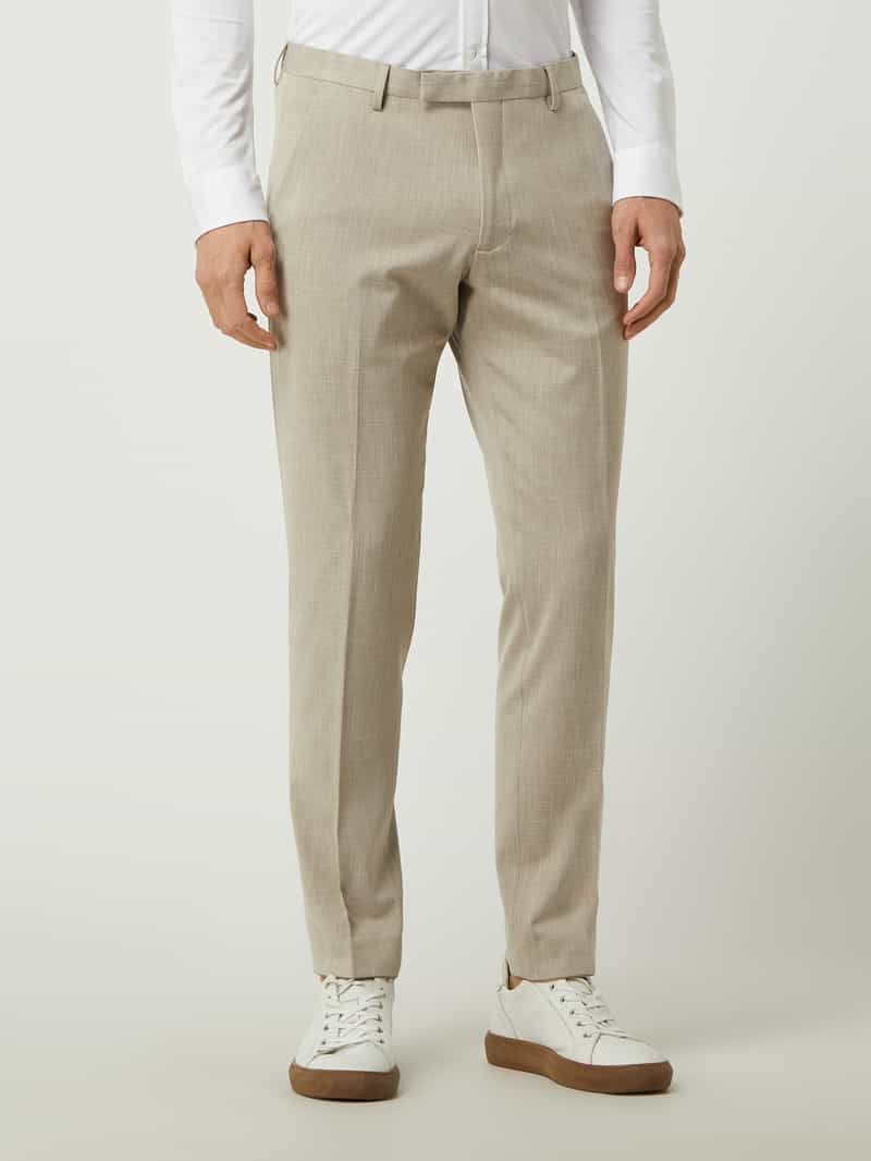 Pantalon met structuurmotief MCNEAL