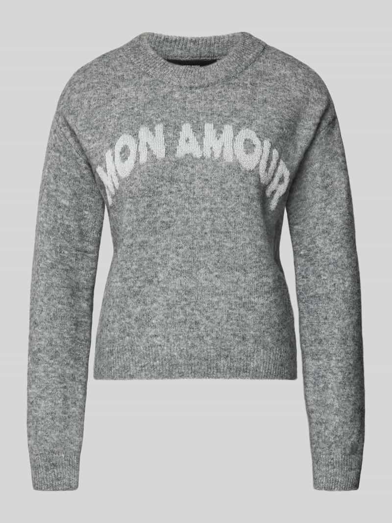 Vero Moda Regular fit gebreide pullover met viscose model 'AMOREMIO'