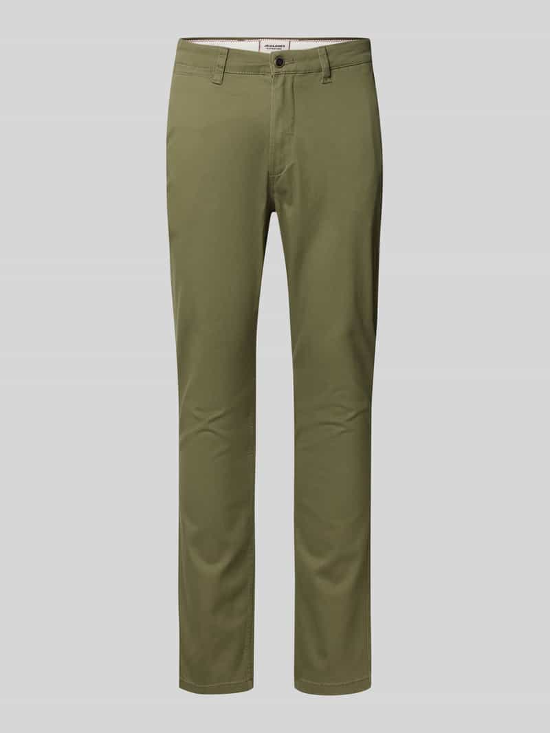 jack & jones Slim fit broek met steekzakken model 'MARCO'