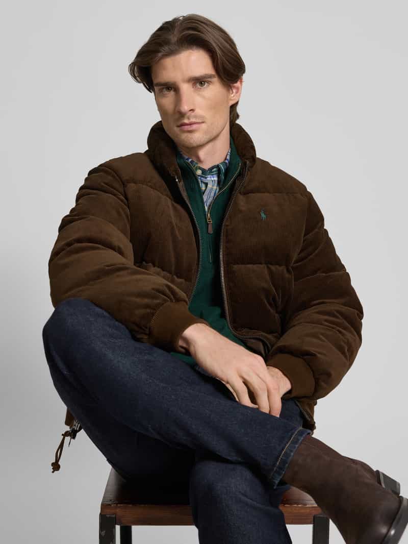 Polo Ralph Lauren Gewatteerd jack van corduroy met tweewegsritssluiting