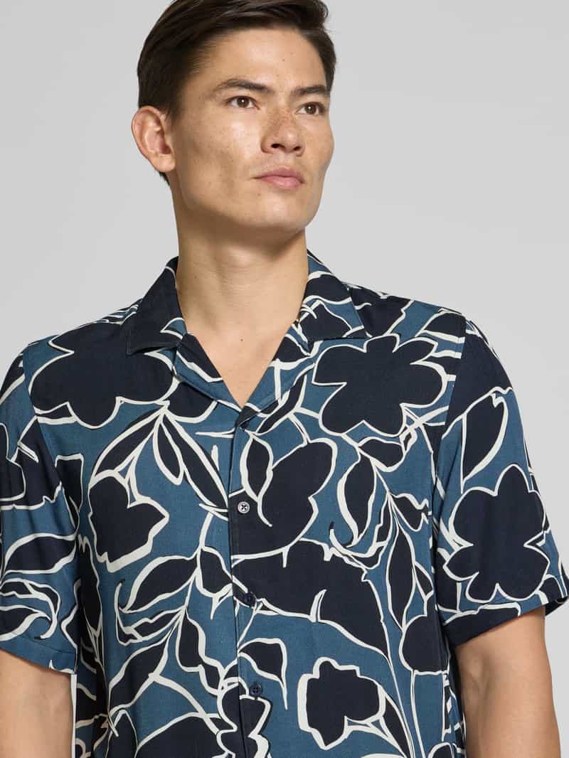 Matinique Regular fit vrijetijdsoverhemd met reverskraag model 'klampo'