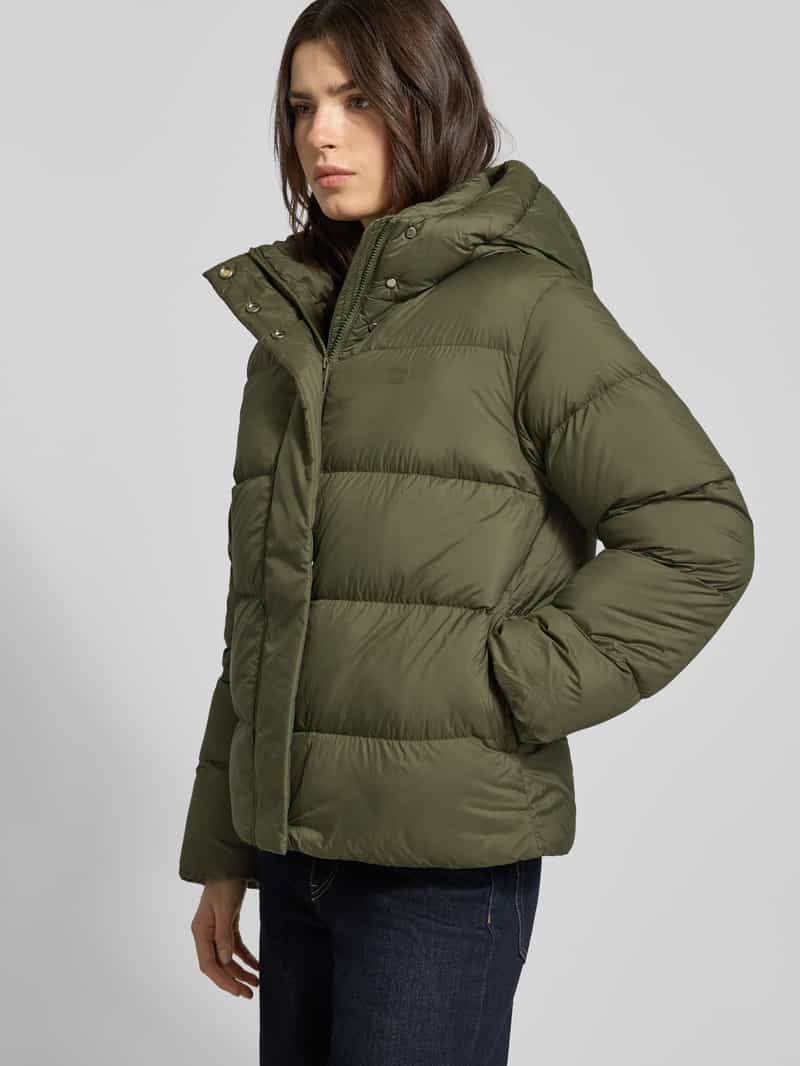 Tommy Hilfiger Slim fit donsjack met logo-applicatie