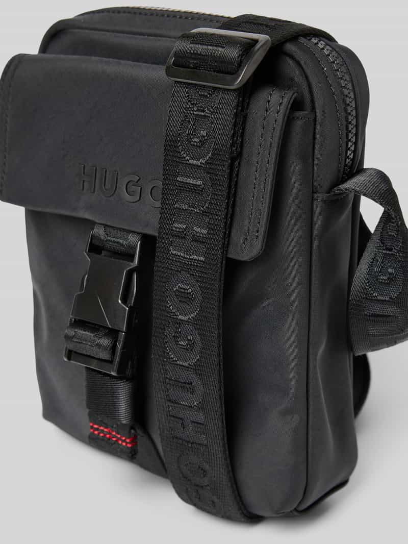 HUGO Handtas met labeldetail model 'Marsel'
