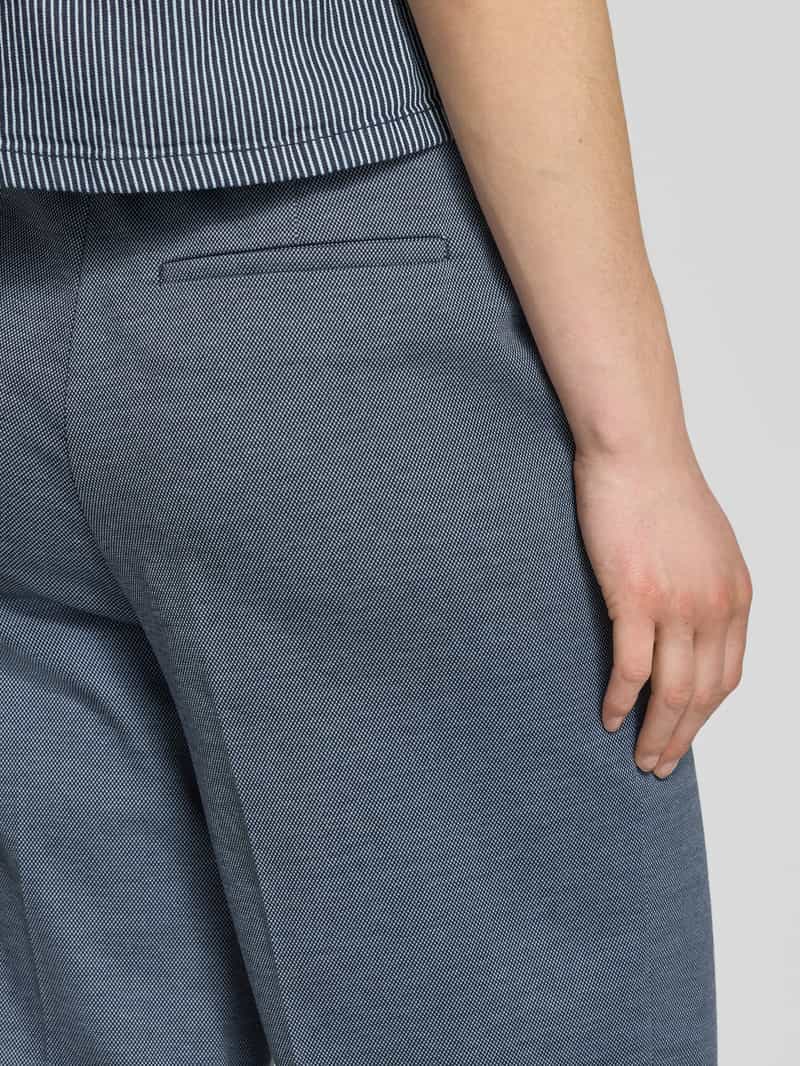 Opus Wide leg stoffen broek met elastische band model 'Misha'