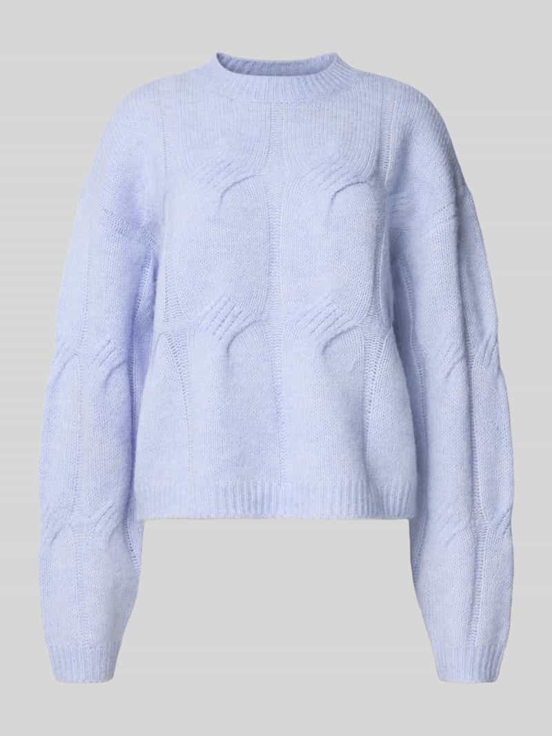 Pieces Relaxed fit gebreide pullover met wol model 'JENNA'