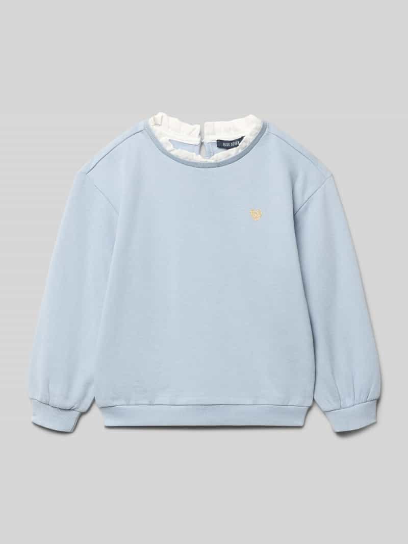BLUE SEVEN Gebreide pullover met ronde hals