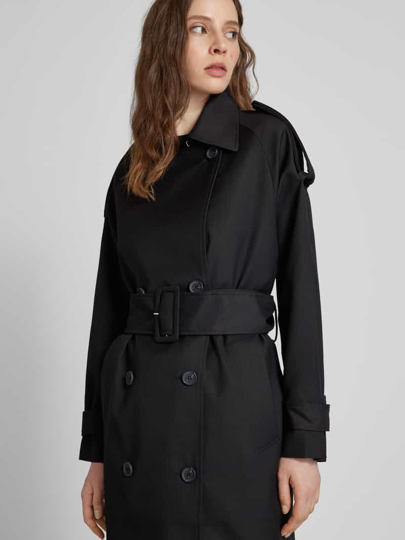 khujo Trenchcoat met tailleriem model 'LUMINA'