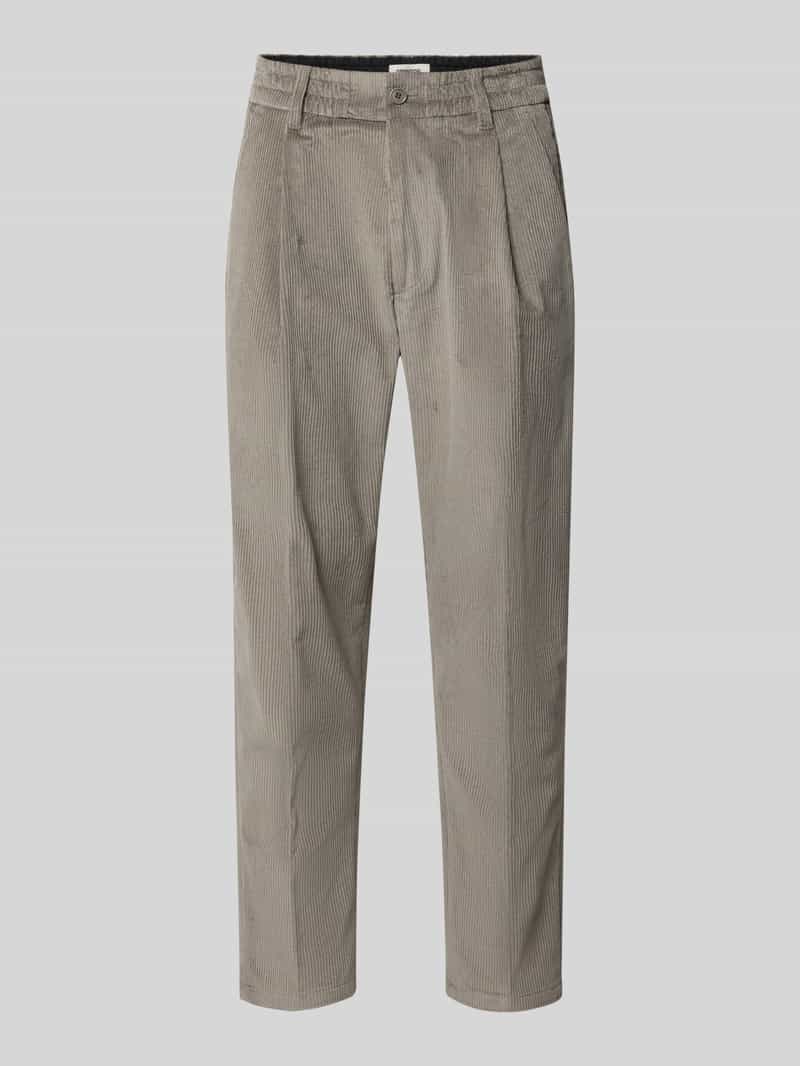 drykorn Ribcordbroek met Franse steekzakken