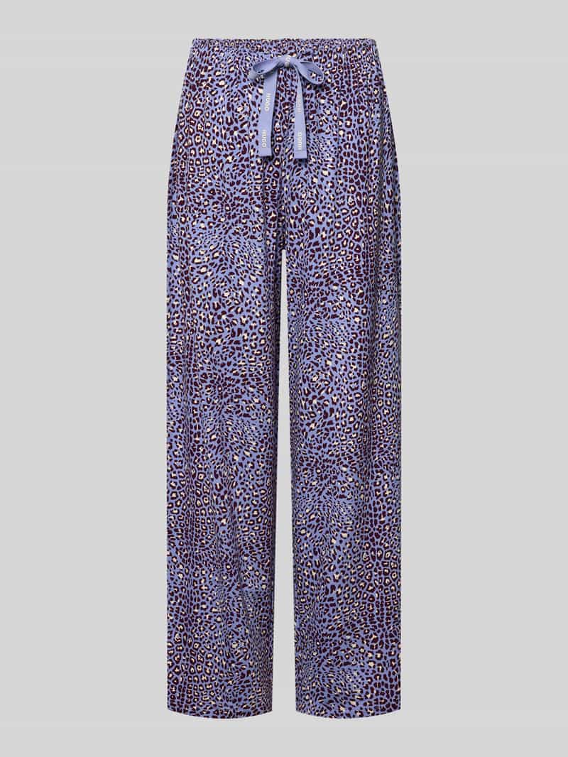 HUGO Comfort fit pyjamabroek van modalmix model 'CASUAL PANTS'