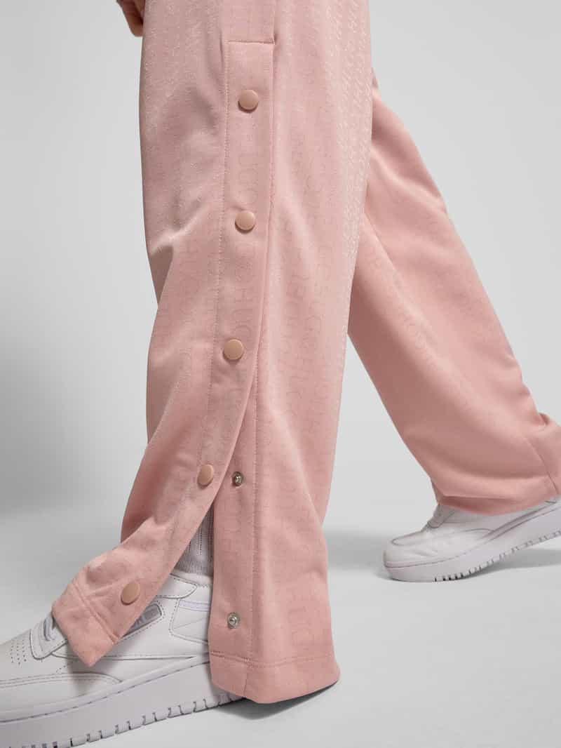 Hugo Blue Sweatpants met elastische band model Nicole