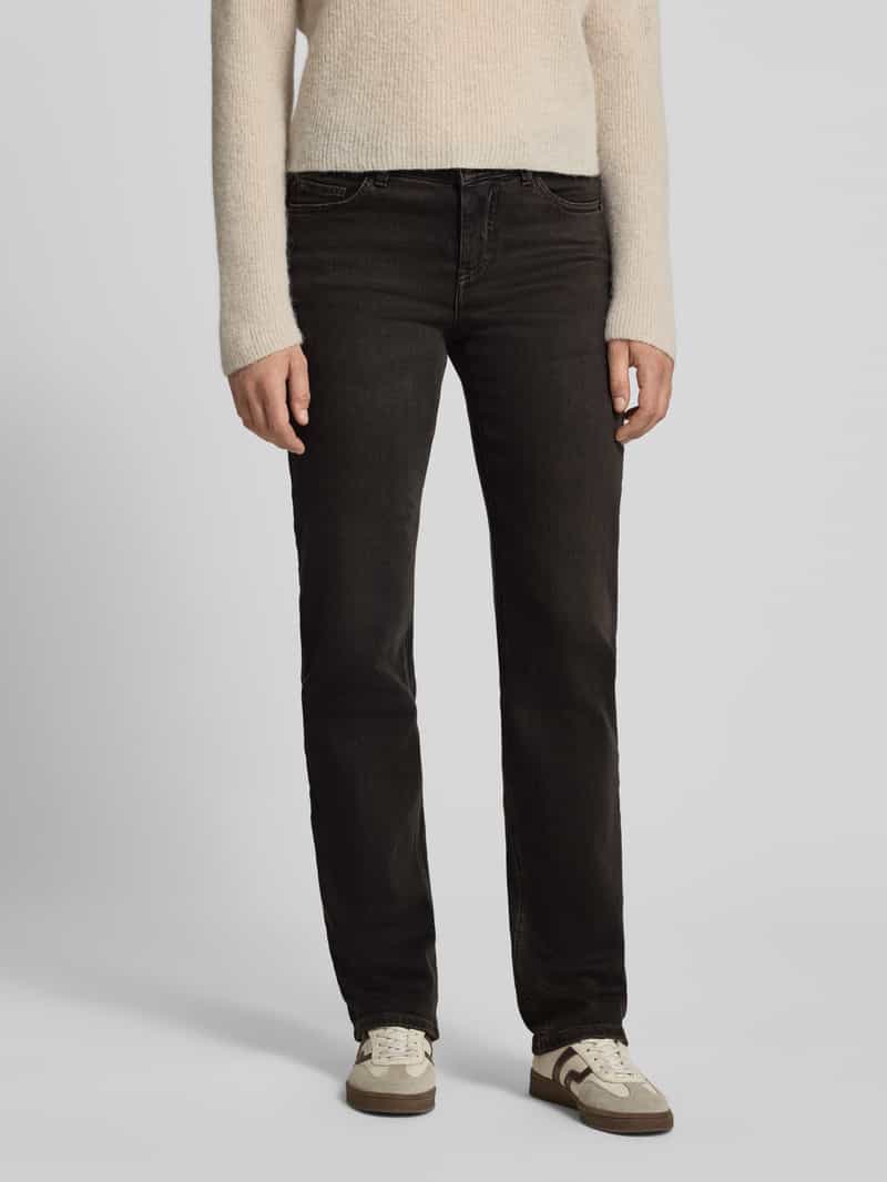 MAC straight fit jeans van katoenmix model 'Carrie'