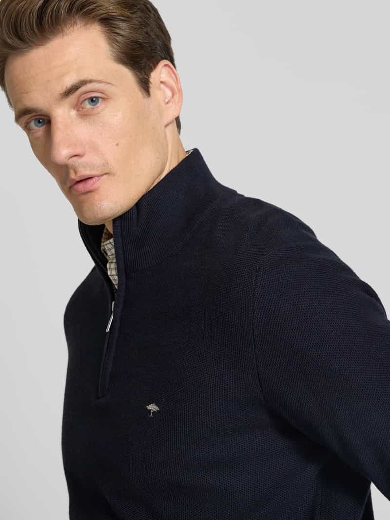 FYNCH-HATTON Gebreide pullover met schipperskraag