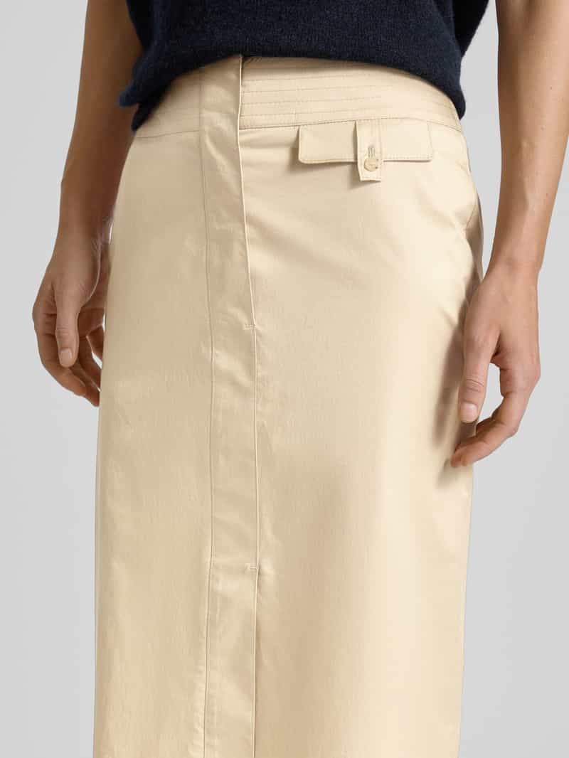 Boss Knielange rok met elastische band model 'Vansa'