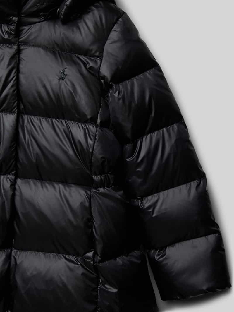 Polo Ralph Lauren Kids Relaxed fit gewatteerd jack met capuchon model 'Celia'