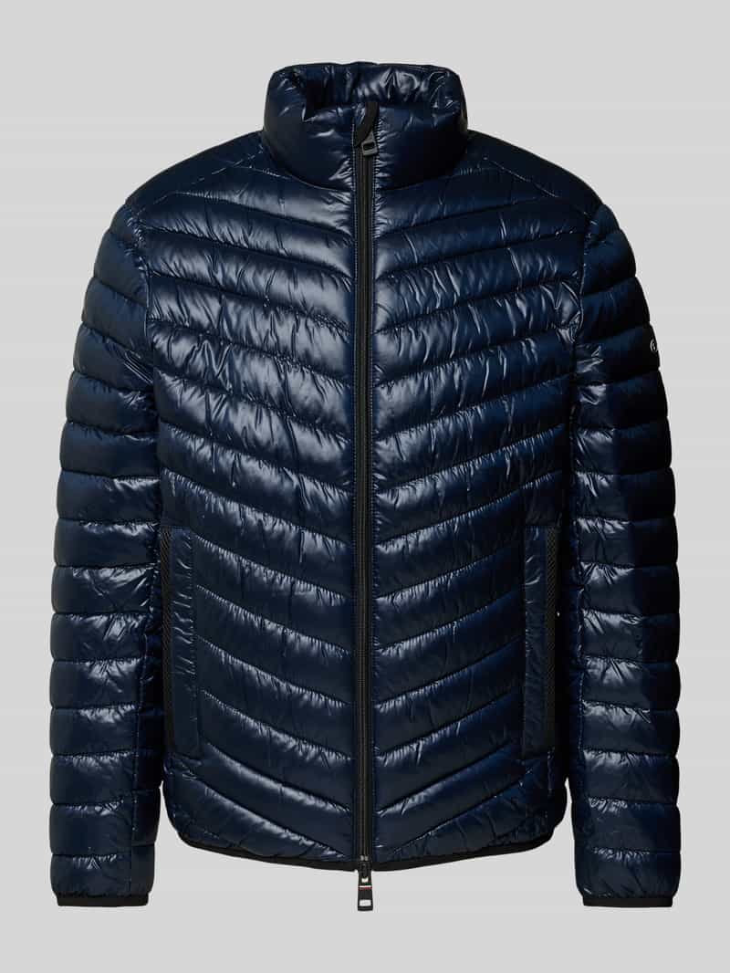 Tom Tailor Regular fit gewatteerd jack met mesh details