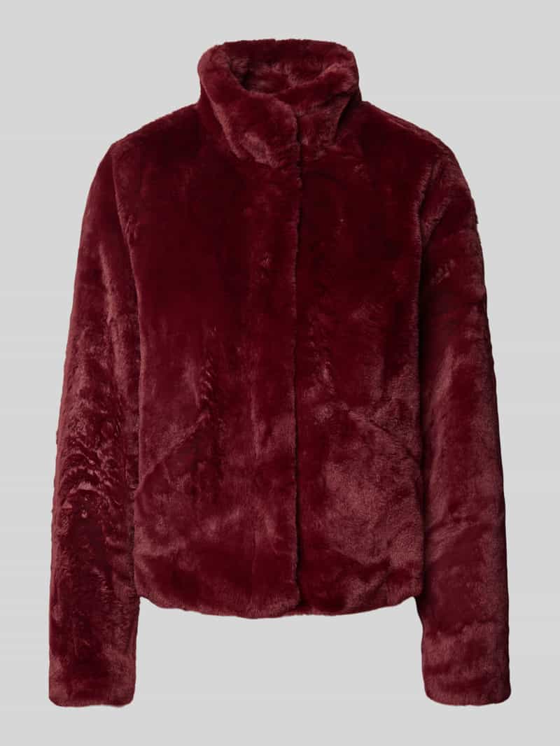 Only Regular fit jack in de look van imitatiebont model 'NEWVIDA'
