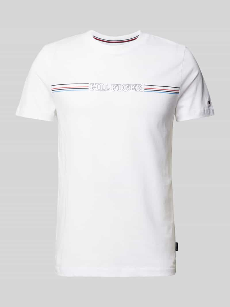 Tommy Hilfiger T-shirt met labelprint