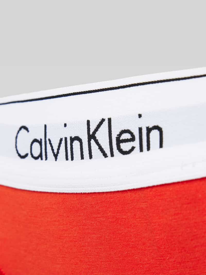 Calvin Klein Underwear String met elastische band met label