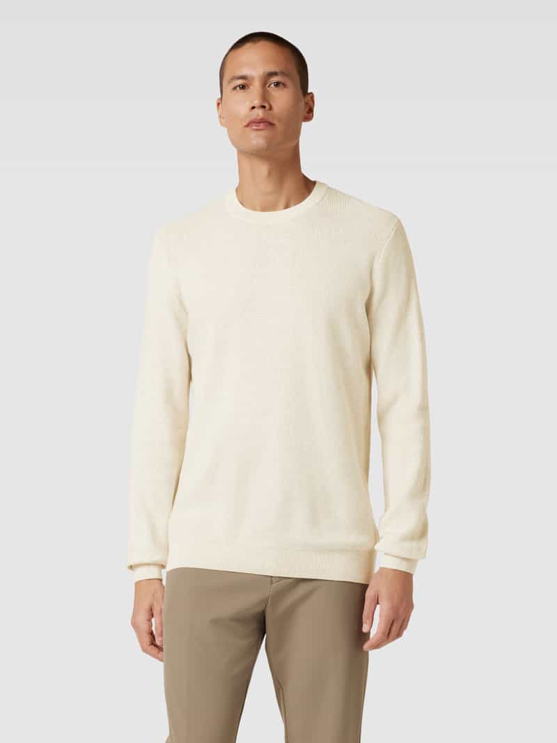 Gebreide pullover met ribboorden MCNEAL