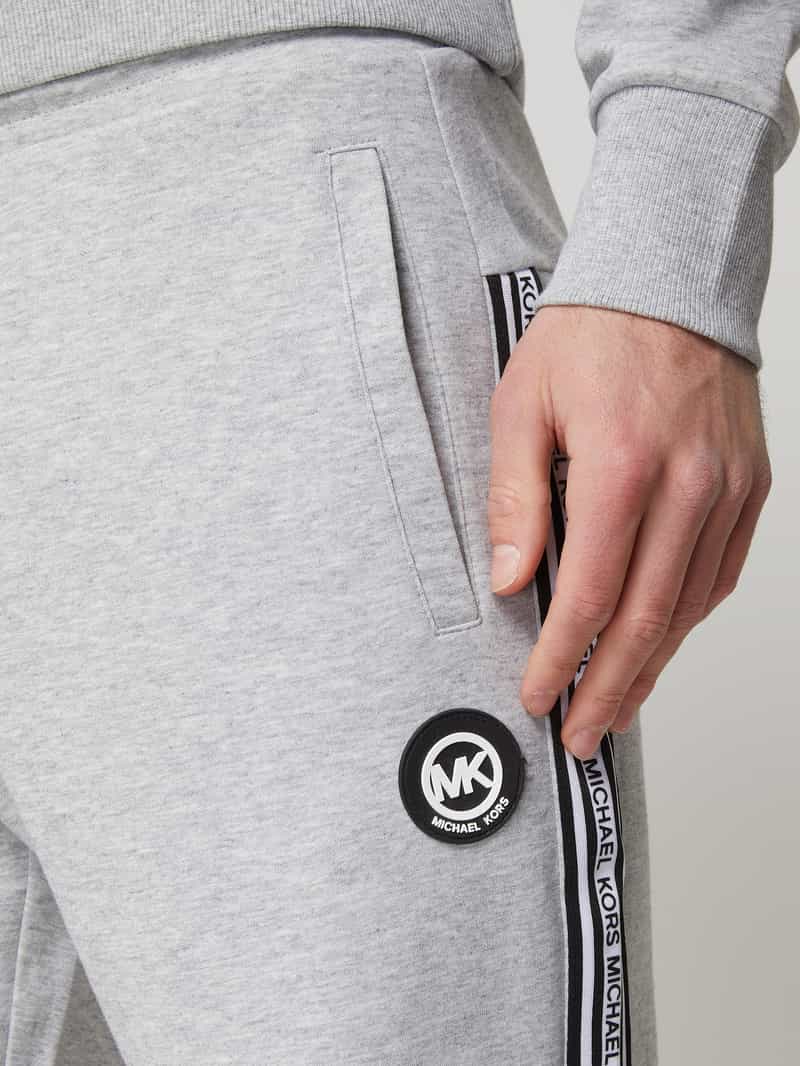 Michael Kors Sweatshorts met logostrepen
