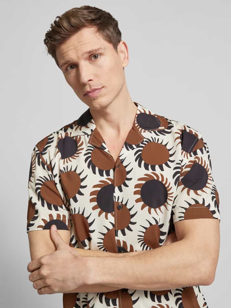 JOOP! JEANS Regular fit vrijetijdsoverhemd met reverskraag model 'Hanes'