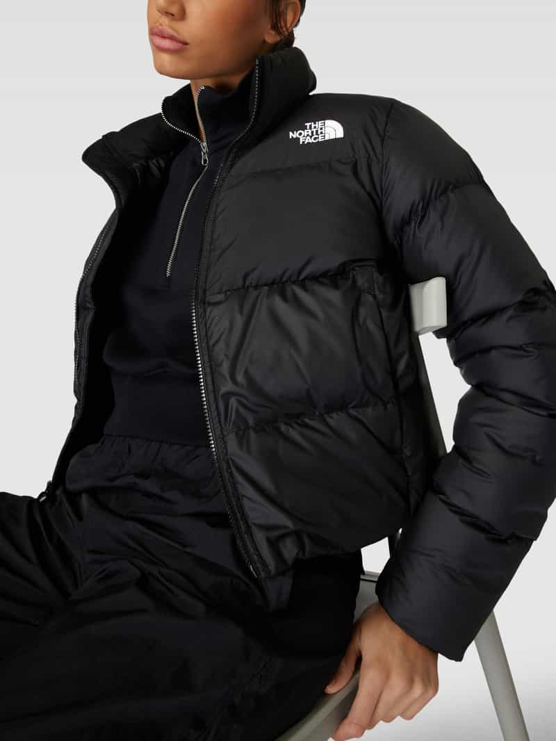 The North Face Kort gewatteerd jack met opstaande kraag model 'Saikuru'