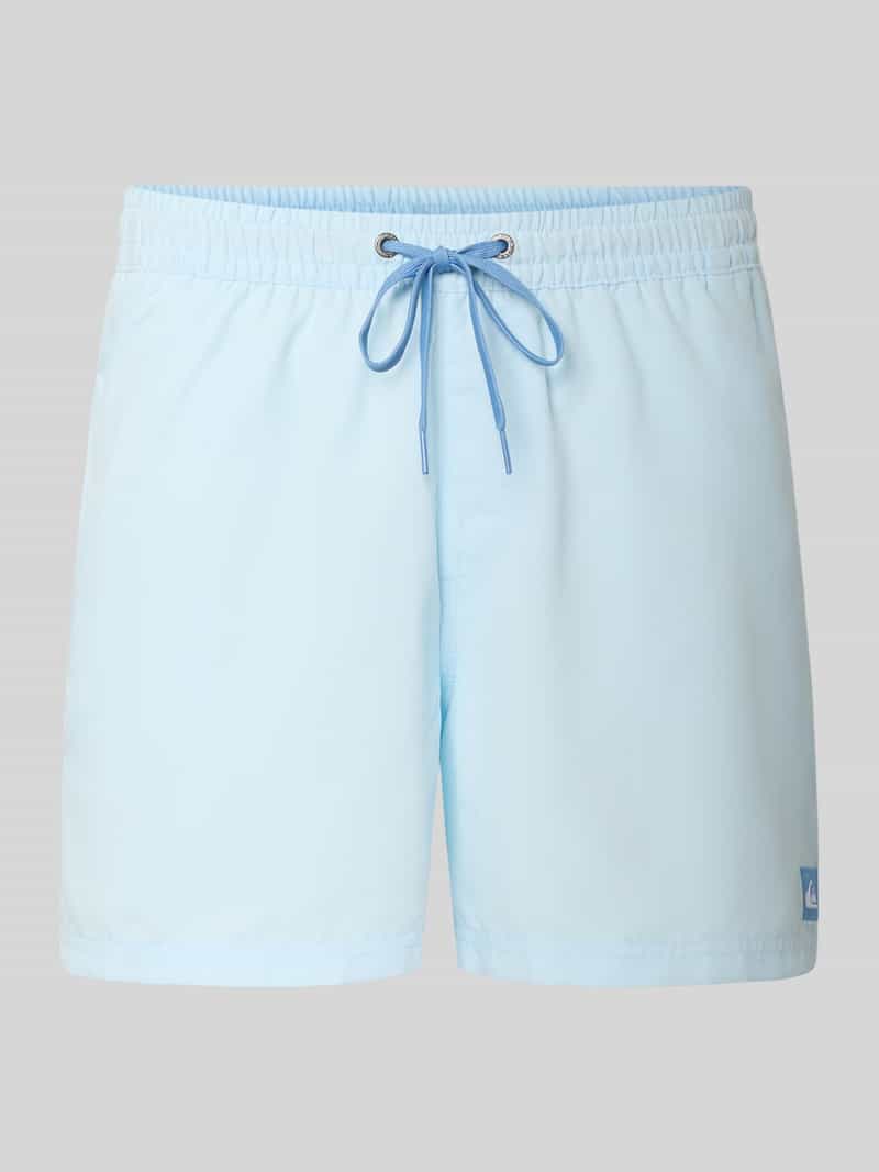 Regular fit zwembroek met logopatch model ‘Everyday’