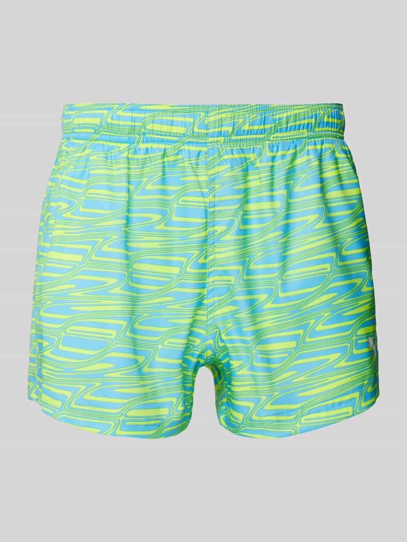 Puma Slim fit zwembroek met logoprint