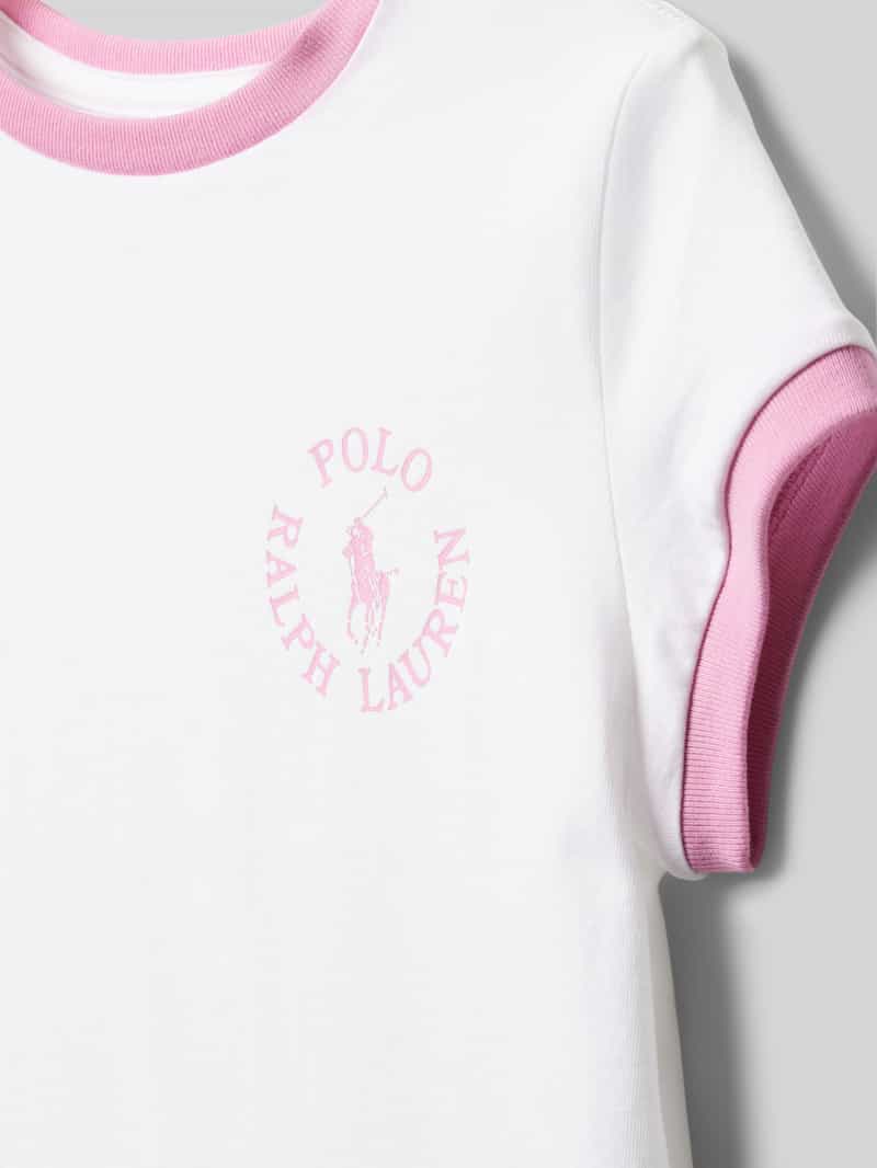Polo Ralph Lauren Teens T-shirt met logo- en labelprint