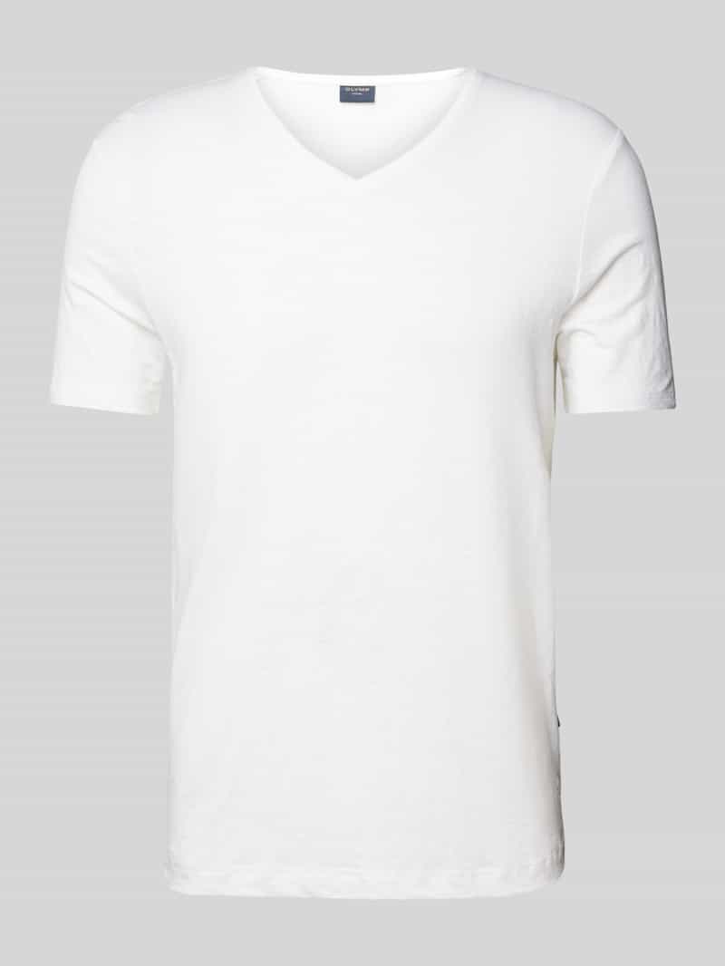 OLYMP Level Five T-shirt met V-hals