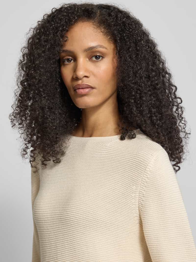 Marc O'Polo Regular fit gebreide pullover van zuiver katoen