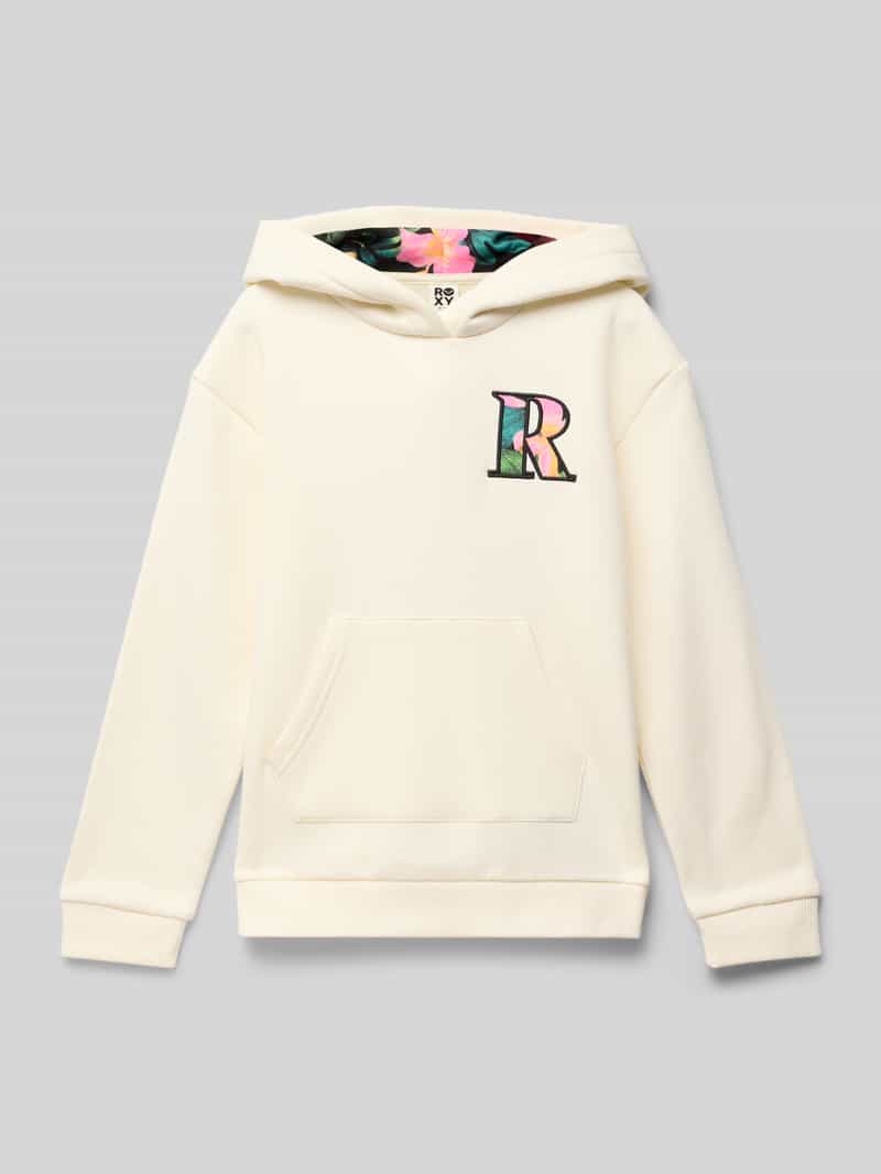 Roxy Hoodie met kangoeroezak model 'HOPE YOU TRUST'