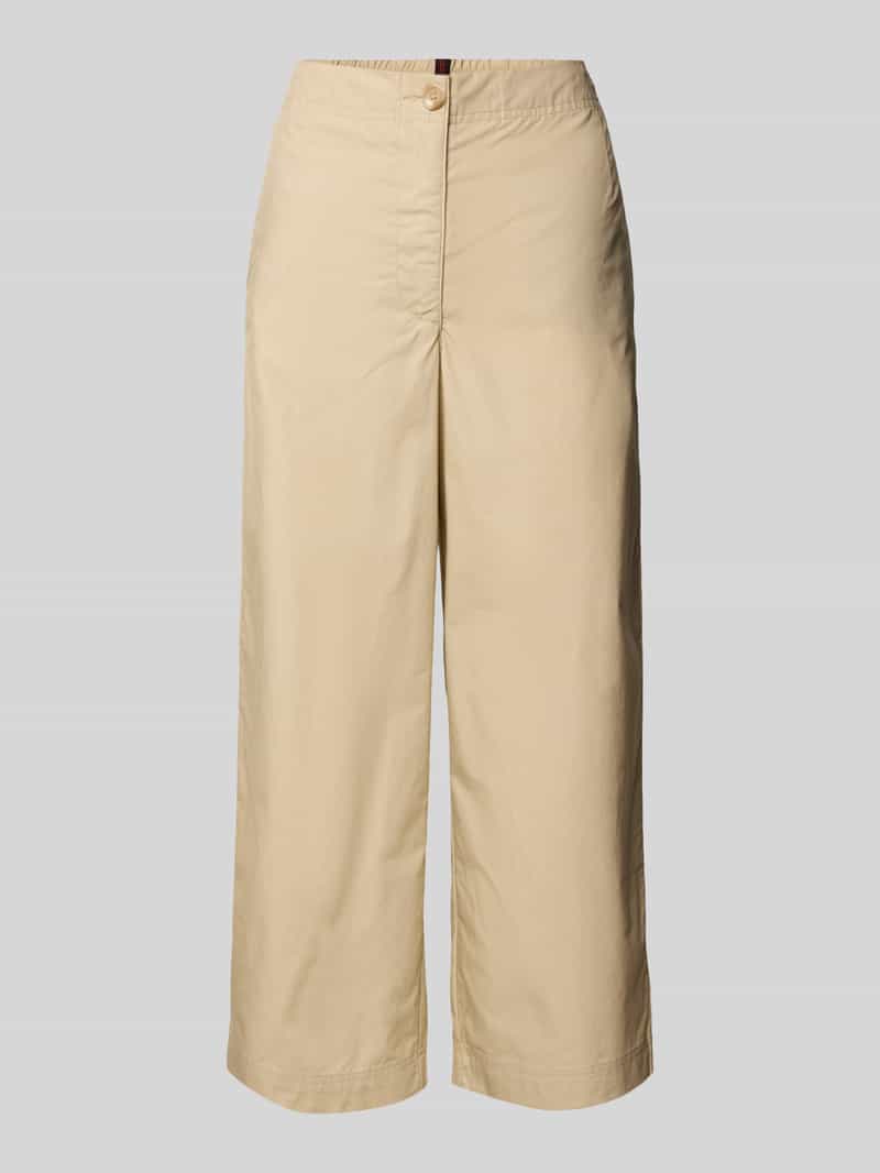 Stefanel Relaxed fit culotte van puur katoen