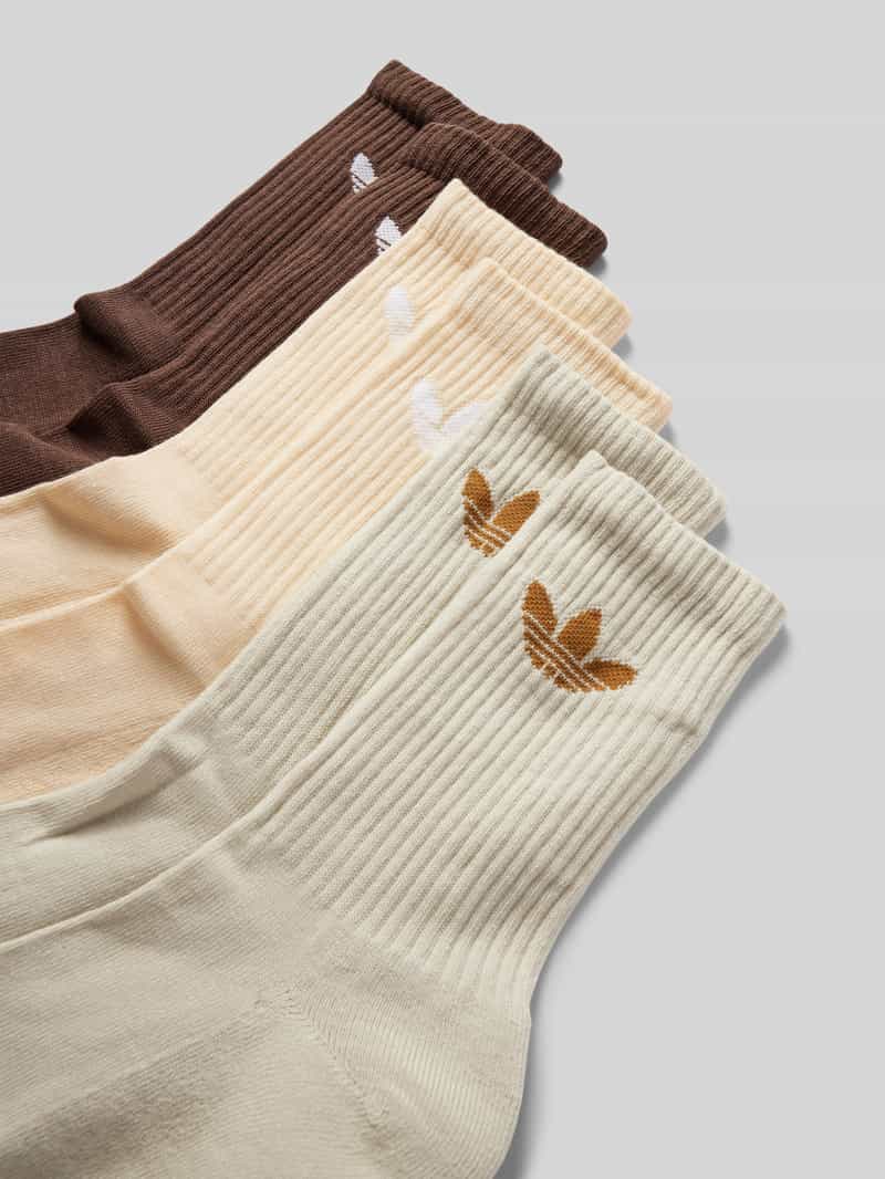 adidas Originals Sokken met labelprint in een set van 6 paar