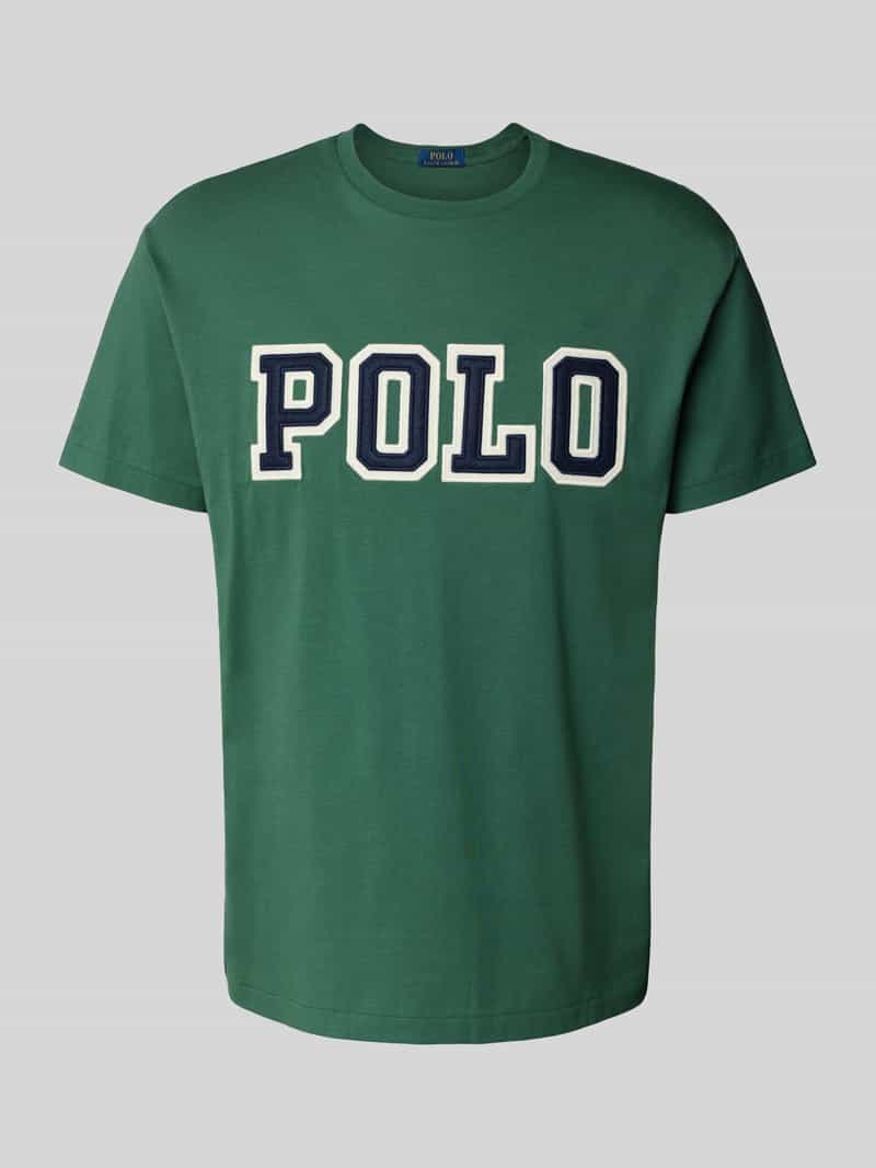 Polo Ralph Lauren Classic fit T-shirt met labelstitching