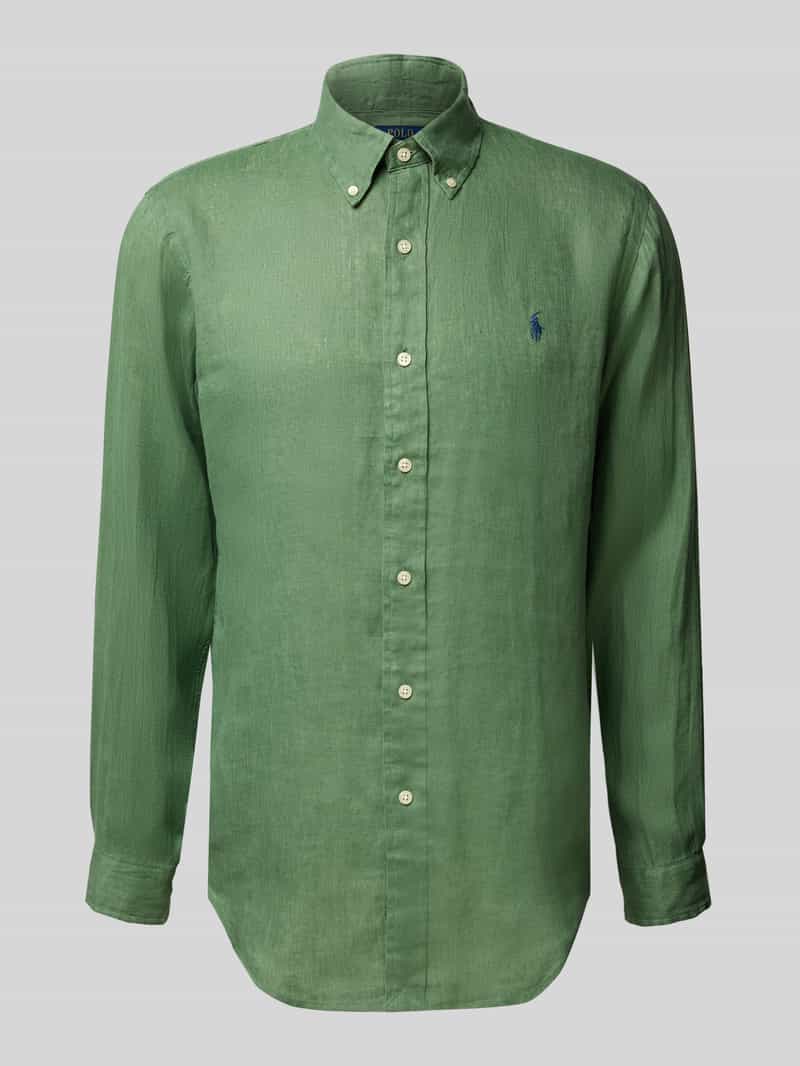 Polo Ralph Lauren Regular fit linnen overhemd met button-downkraag