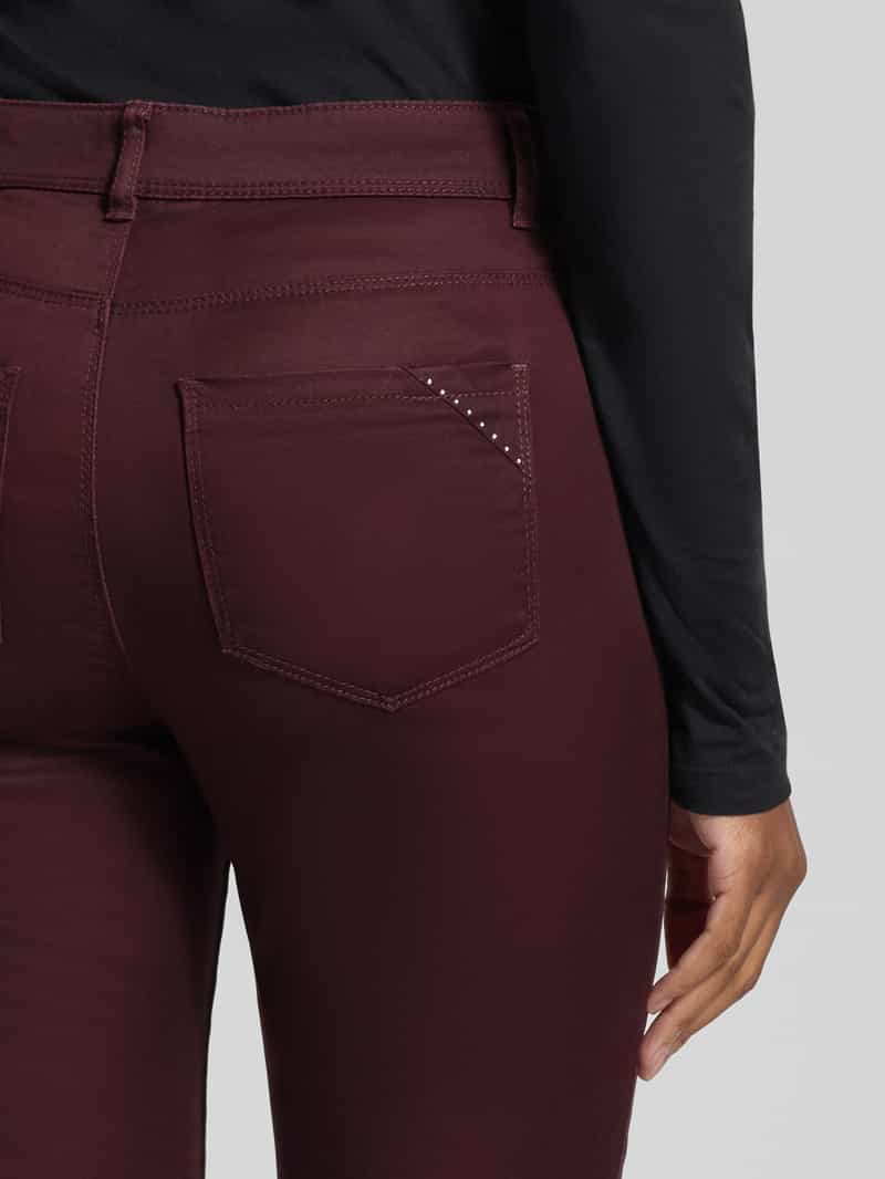 Christian Berg Woman Slim fit jeans met steek- en achterzakken